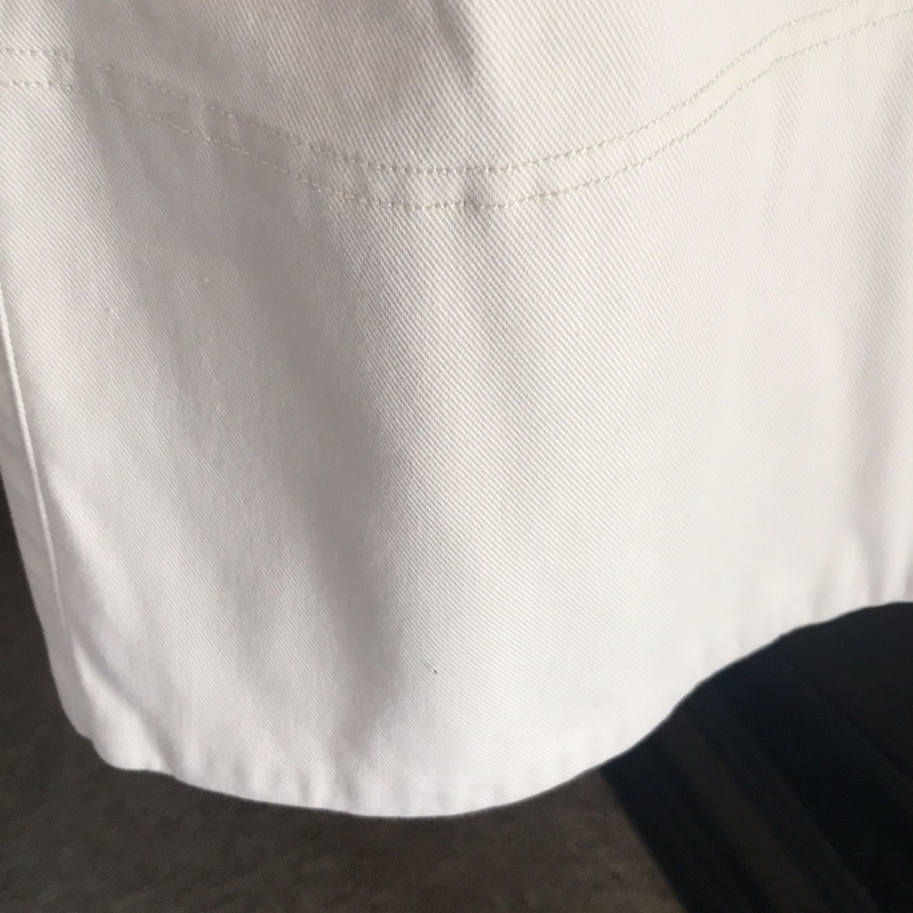 Spanx Wide-Leg Cream Crop Pants - Picture 4 of 7